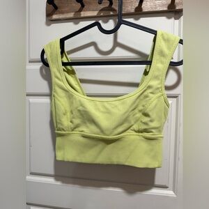 Free People Ribbed sport bra